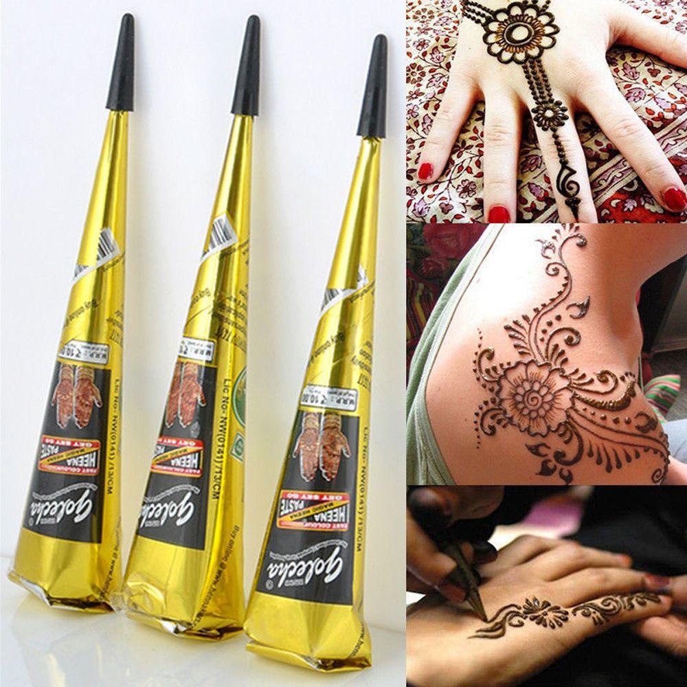 Ethnic Fashion India - Natural Temporary Flash Tattoo Paste hennè