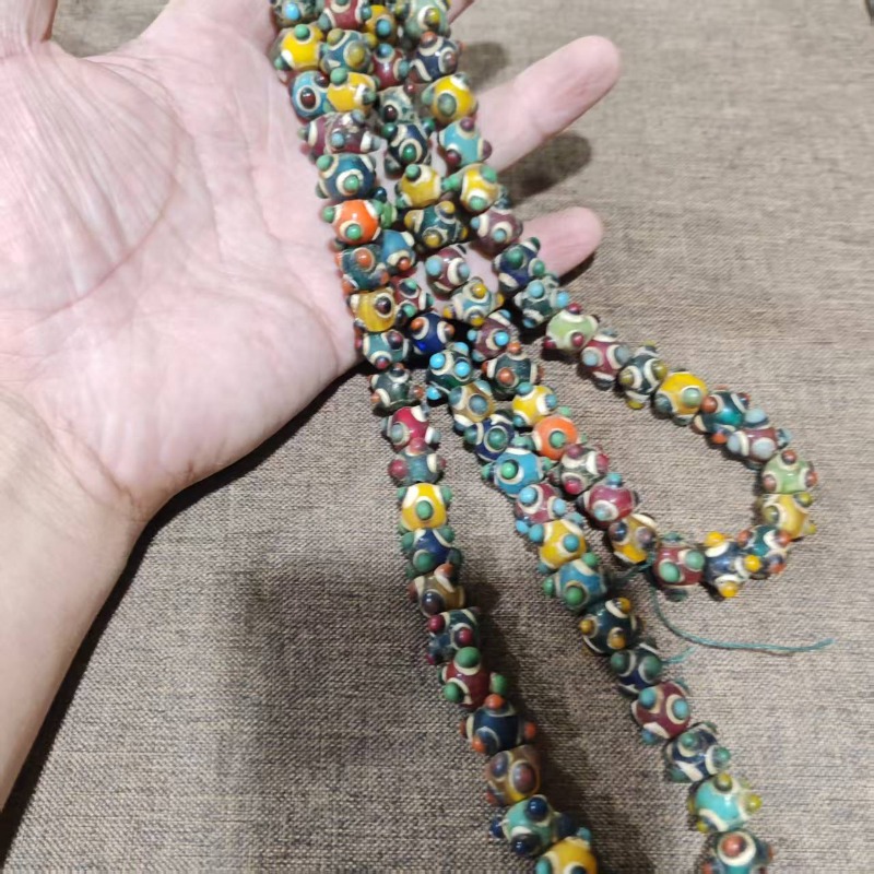 Ethnic Fashion Designers - Collana Lunga Unisex Bohemien Etnica, Artigianale,